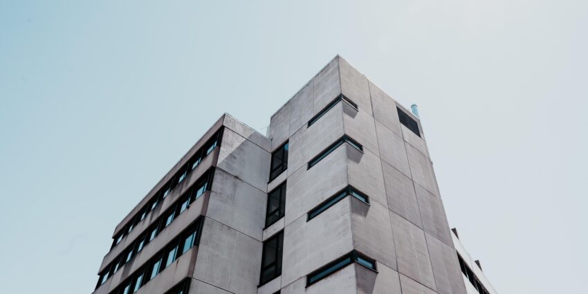 Fassade aus beton